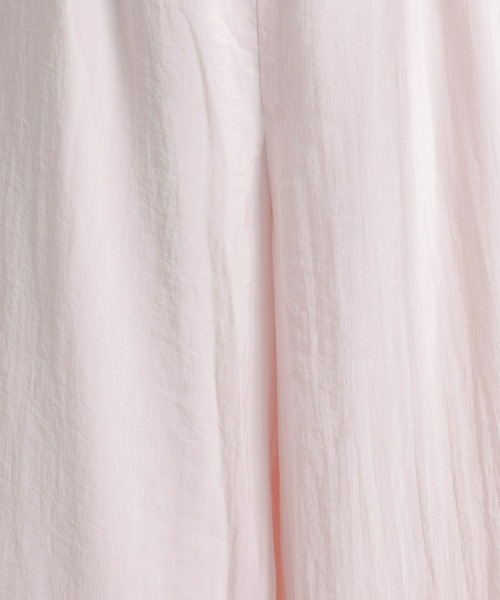 studio CLIP（スタディオクリップ）の「シアーフレアスカーチョ[プチサイズあり]（その他パンツ・レディース・ブラウン/ピンク/アイボリー・PF/FREE）」の8枚目の写真