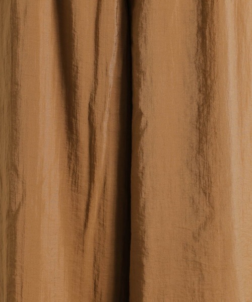 studio CLIP（スタディオクリップ）の「シアーフレアスカーチョ[プチサイズあり]（その他パンツ・レディース・ブラウン/ピンク/アイボリー・PF/FREE）」の7枚目の写真