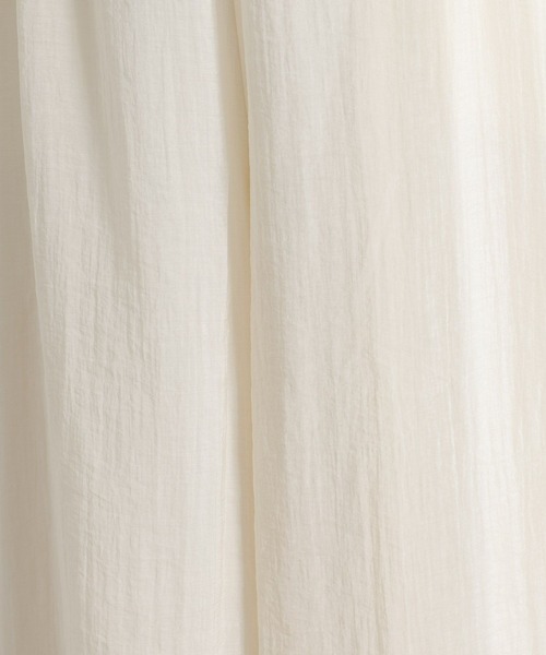 studio CLIP（スタディオクリップ）の「シアーフレアスカーチョ[プチサイズあり]（その他パンツ・レディース・ブラウン/ピンク/アイボリー・PF/FREE）」の6枚目の写真