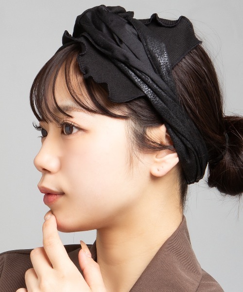セール】ビッグ リボン ヘアバンド ターバン（ヘアバンド