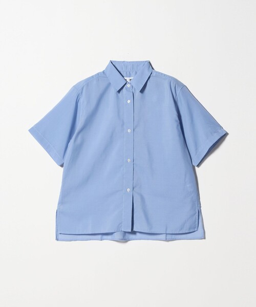 CITEN(シテン)の「<CITEN>エッセンシャルシャツハンソデ(シャツ/ブラウス・レディース・ワイン/ブラック/ライトブルー・M/S)」の13枚目の写真