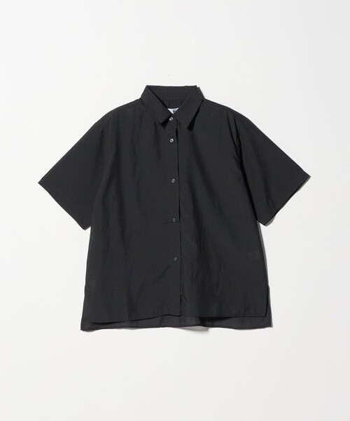 CITEN(シテン)の「<CITEN>エッセンシャルシャツハンソデ(シャツ/ブラウス・レディース・ワイン/ブラック/ライトブルー・M/S)」の19枚目の写真