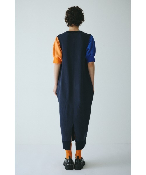 HeRIN.CYE(ヘリンドットサイ)の「Balloon sleeve cut dress バルーンスリーブカットドレス(ワンピース・レディース・ブルー系その他3/ブラック/オフホワイト・FREE)」の13枚目の写真