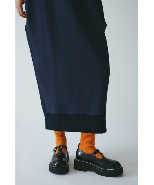 HeRIN.CYE(ヘリンドットサイ)の「Balloon sleeve cut dress バルーンスリーブカットドレス(ワンピース・レディース・ブルー系その他3/ブラック/オフホワイト・FREE)」の21枚目の写真