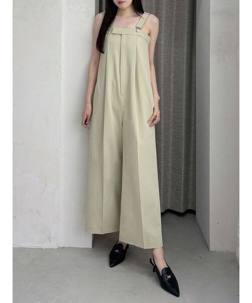 OUNNOUN（オウンノウン）の「【OUNNOUN】サスペンダーオールインワン（つなぎ/オールインワン・レディース・ブラック/ミント/ブラウン・FREE）」の13枚目の写真