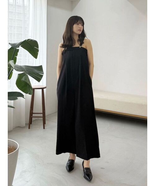 OUNNOUN（オウンノウン）の「【OUNNOUN】サスペンダーオールインワン（つなぎ/オールインワン・レディース・ブラック/ミント/ブラウン・FREE）」の18枚目の写真