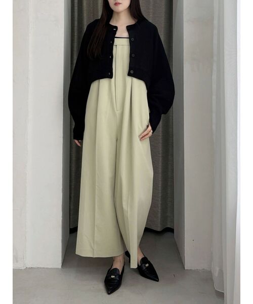 OUNNOUN（オウンノウン）の「【OUNNOUN】サスペンダーオールインワン（つなぎ/オールインワン・レディース・ブラック/ミント/ブラウン・FREE）」の22枚目の写真