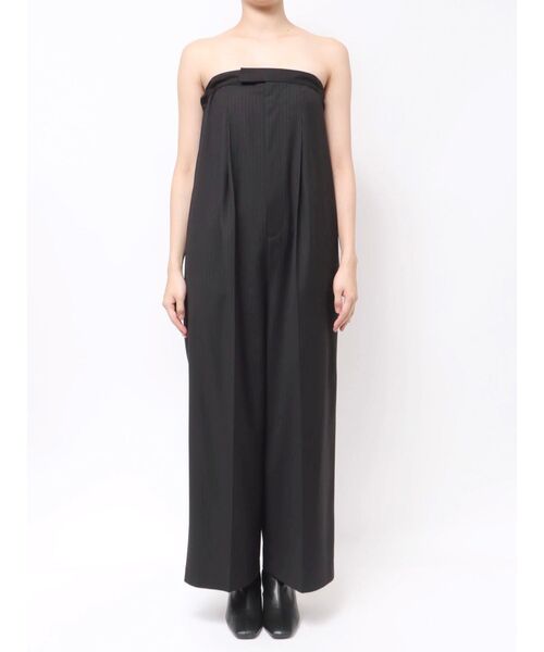 OUNNOUN（オウンノウン）の「【OUNNOUN】サスペンダーオールインワン（つなぎ/オールインワン・レディース・ブラック/ミント/ブラウン・FREE）」の9枚目の写真