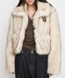 LAGUA GEM(OAWF)POCKET POINT FAUX FUR R[g(u])