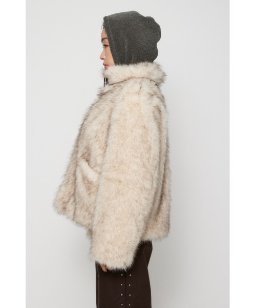 POCKET POINT FAUX FUR コート（ブルゾン）｜LAGUA GEM（ラグアジェム