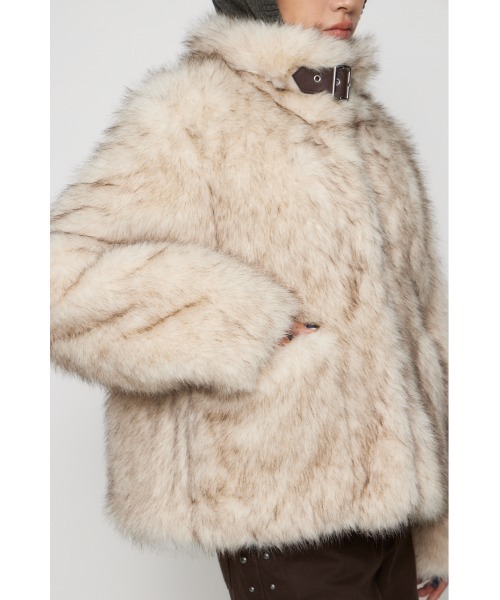 POCKET POINT FAUX FUR コート（ブルゾン）｜LAGUA GEM（ラグアジェム