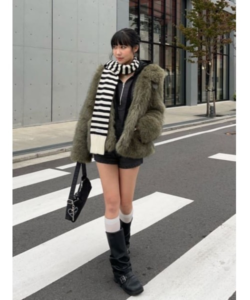 POCKET POINT FAUX FUR コート（その他アウター）｜LAGUA GEM