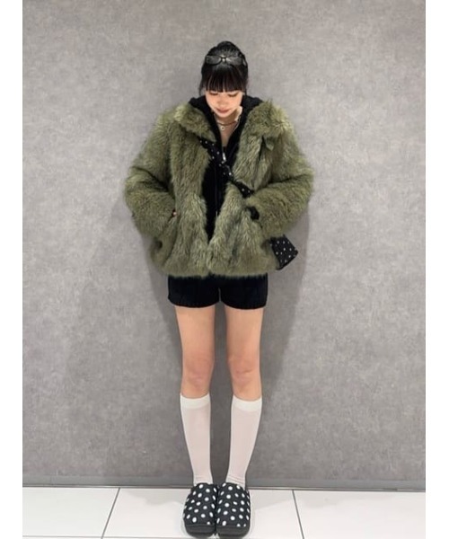 POCKET POINT FAUX FUR コート（ブルゾン）｜LAGUA GEM（ラグアジェム