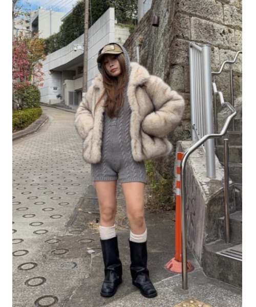 POCKET POINT FAUX FUR コート（その他アウター）｜LAGUA GEM