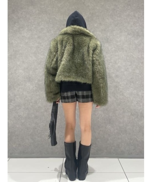 POCKET POINT FAUX FUR コート（ブルゾン）｜LAGUA GEM（ラグアジェム