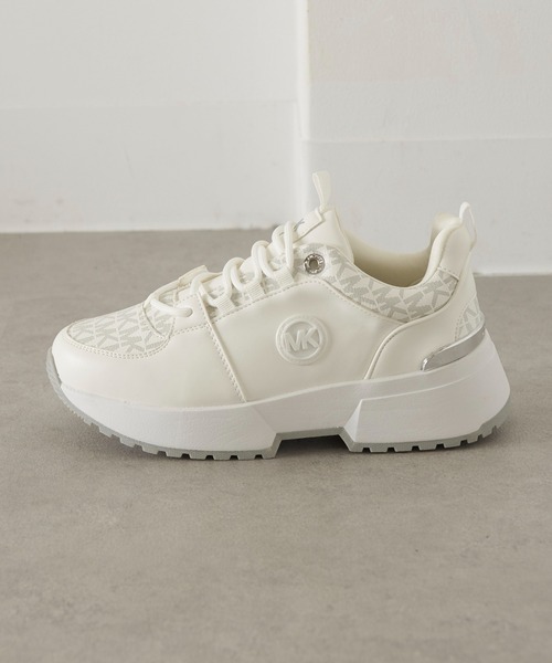 MICHAEL KORS(マイケルコース)の「【MICHAEL KORS】Cosmo Logo MK01348270(スニーカー・レディース・ホワイト/ベージュ・23cm/22.5cm/23.5cm)」の3枚目の写真