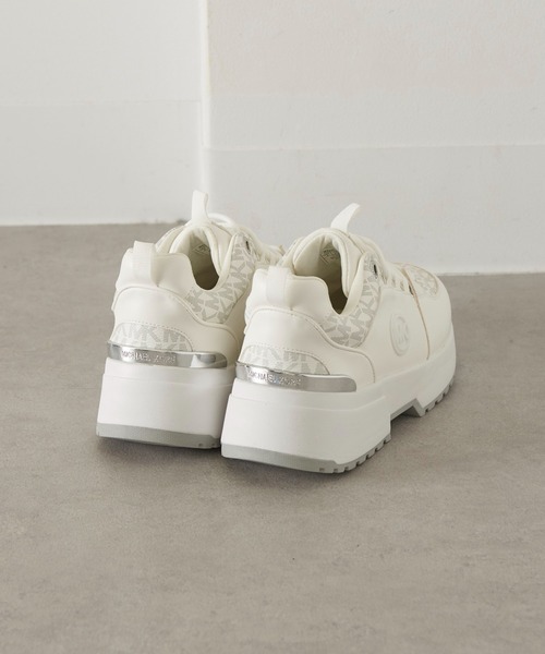 MICHAEL KORS(マイケルコース)の「【MICHAEL KORS】Cosmo Logo MK01348270(スニーカー・レディース・ホワイト/ベージュ・23cm/22.5cm/23.5cm)」の4枚目の写真