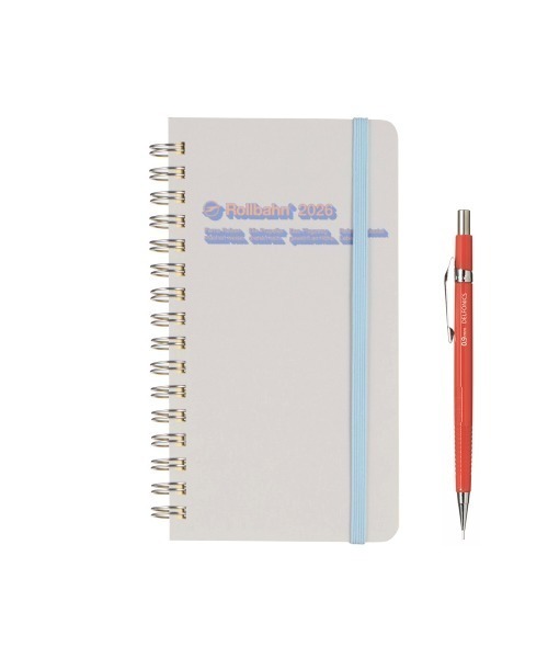 Rollbahn（ロルバーン）の「【2026年版／2025年10月始まり手帳】ロルバーンダイアリー ドロップ スリム（手帳/メモ帳・レディース・ライトピンク/ブラウン/ホワイト・FREE）」の10枚目の写真