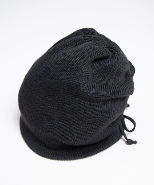 RACAL(ラカル)の「Organic Cotton Blend Shirring Knit Beanie / オーガニックコットン&リサイクルポリシャーリングビーニー(ニットキャップ/ビーニー・レディース・ブラック/グレー系その他/グレー/ピンク/ミント/ブラウン・FREE)」の13枚目の写真