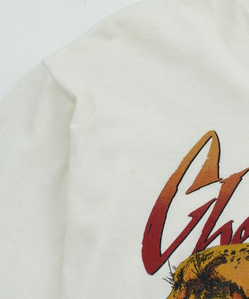 VINTAGE(ヴィンテージ)の「【USED】90’s JOSTENS “Cheetah” アニマル Tシャツ(Tシャツ/カットソー・メンズ・ホワイト・LARGE)」の9枚目の写真