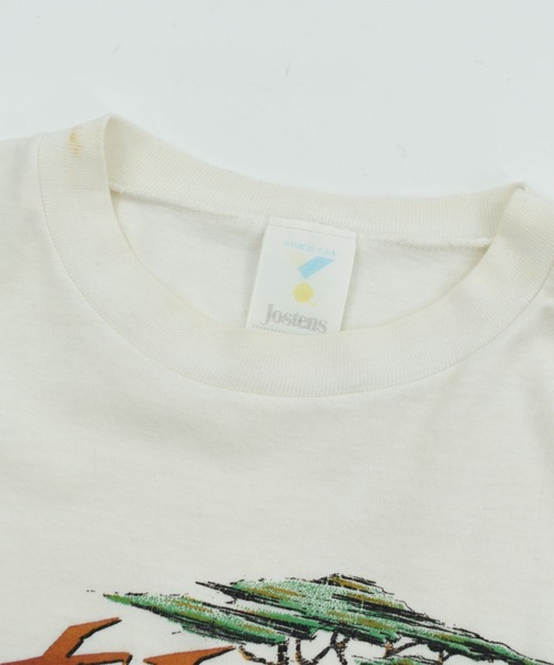 VINTAGE(ヴィンテージ)の「【USED】90’s JOSTENS “Cheetah” アニマル Tシャツ(Tシャツ/カットソー・メンズ・ホワイト・LARGE)」の10枚目の写真