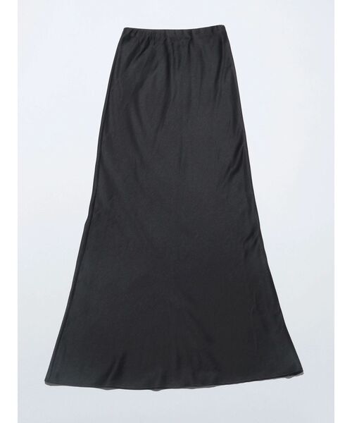VEQUM（VEQUM）の「【VEQUM】SEMI FLARE MAXI SK（スカート・レディース・ブラウン/ブラック・SMALL/MEDIUM）」の4枚目の写真