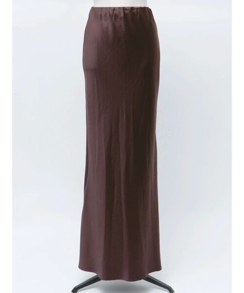 VEQUM（VEQUM）の「【VEQUM】SEMI FLARE MAXI SK（スカート・レディース・ブラウン/ブラック・SMALL/MEDIUM）」の6枚目の写真