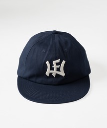 WISH FOR EVER(EBbVtH[Go[)LOGO MOTIF STITCH DESIGN STRAIGHT CAP/S`[tXeb`fUCXg[gLbv(̑)