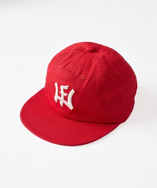 WISH FOR EVER(ウィッシュフォーエバー)の「LOGO MOTIF STITCH DESIGN STRAIGHT CAP/ロゴモチーフステッチデザインストレートキャップ(その他小物・メンズ・ブラック/レッド/ネイビー・FREE)」の17枚目の写真