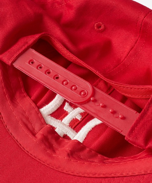 WISH FOR EVER(ウィッシュフォーエバー)の「LOGO MOTIF STITCH DESIGN STRAIGHT CAP/ロゴモチーフステッチデザインストレートキャップ(その他小物・メンズ・ブラック/レッド/ネイビー・FREE)」の18枚目の写真