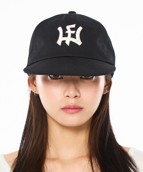 WISH FOR EVER(ウィッシュフォーエバー)の「LOGO MOTIF STITCH DESIGN STRAIGHT CAP/ロゴモチーフステッチデザインストレートキャップ(その他小物・メンズ・ブラック/レッド/ネイビー・FREE)」の10枚目の写真