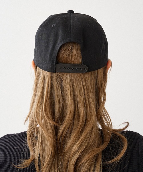WISH FOR EVER(ウィッシュフォーエバー)の「LOGO MOTIF STITCH DESIGN STRAIGHT CAP/ロゴモチーフステッチデザインストレートキャップ(その他小物・メンズ・ブラック/レッド/ネイビー・FREE)」の22枚目の写真
