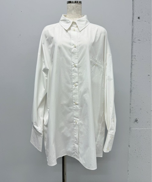 PROVOKE （プロヴォーク）の「SUPER BIG SHIRT（シャツ/ブラウス・レディース・オフホワイト・FREE）」の8枚目の写真