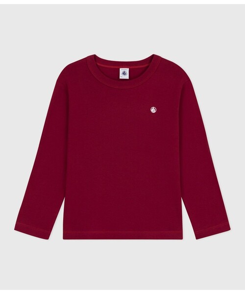 PETIT BATEAU(プチバトー)の「長袖Tシャツ(Tシャツ/カットソー・キッズ・ライトピンク/レッド/ロイヤルブルー・4YEAR/3YEAR/5YEAR)」の3枚目の写真