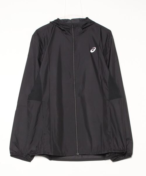 ASICS(アシックス)の「アシックス ASICS ランニングドライウーブンジャケット(ナイロンジャケット・メンズ・イエロー/ブラック・S/M/L/LL)」の2枚目の写真