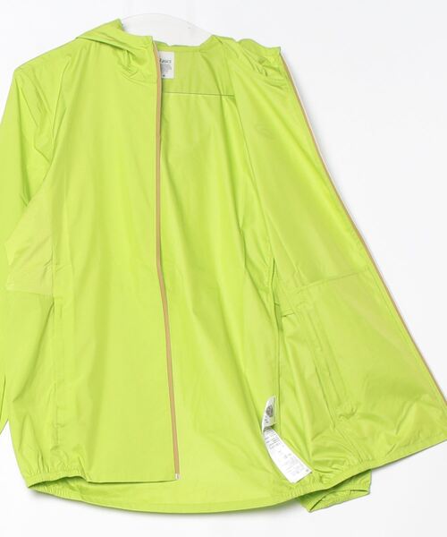 ASICS(アシックス)の「アシックス ASICS ランニングドライウーブンジャケット(ナイロンジャケット・メンズ・イエロー/ブラック・S/M/L/LL)」の4枚目の写真