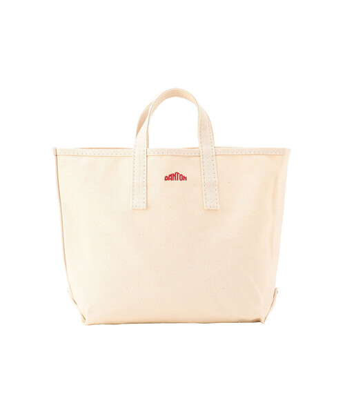 DANTON(ダントン)の「COTTON CANVAS TOTE BAG〈VOSGES MOYEN〉(トートバッグ・レディース・イエロー/Brick/ダークグレー/ダークブラウン/アイボリー/ブラック/ブルー・-)」の1枚目の写真
