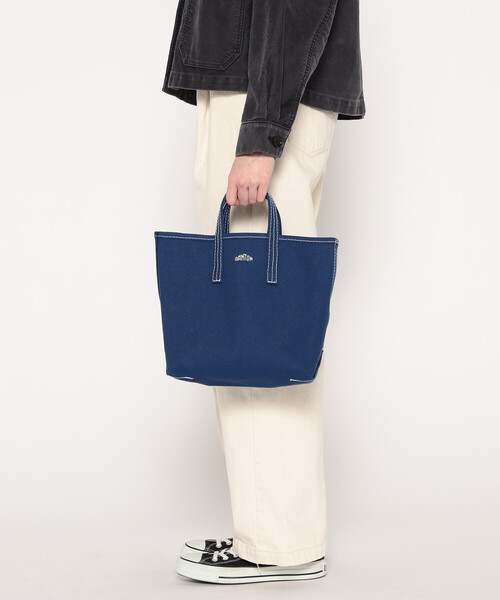 DANTON(ダントン)の「COTTON CANVAS TOTE BAG〈VOSGES MOYEN〉(トートバッグ・レディース・イエロー/Brick/ダークグレー/ダークブラウン/アイボリー/ブラック/ブルー・-)」の6枚目の写真