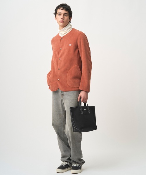 DANTON(ダントン)の「COTTON CANVAS TOTE BAG〈VOSGES MOYEN〉(トートバッグ・レディース・イエロー/Brick/ダークグレー/ダークブラウン/アイボリー/ブラック/ブルー・-)」の15枚目の写真