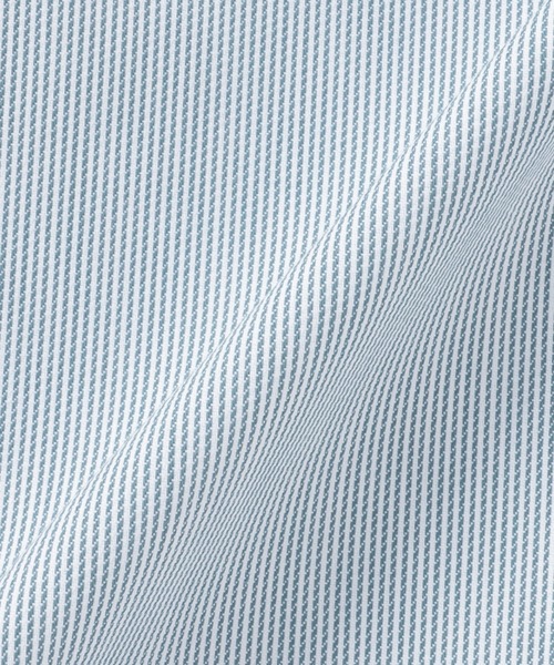 TOKYO SHIRTS（トウキョウシャツ）の「【透け防止】 形態安定ノーアイロン スキッパー 長袖ビジネスワイシャツ（ビジネスシャツ・レディース・グリーン・LL/L/XS/S/M/XL）」の2枚目の写真