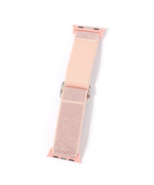 tiny tiny（ティニーティニー）の「Apple Watch / ラメゴムアップルウォッチベルト[tiny tiny(ティニーティニー)]（スマホグッズ・レディース・グレー/ブラック/ピンク・0）」の4枚目の写真