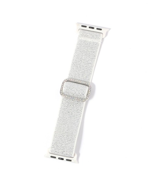 tiny tiny（ティニーティニー）の「Apple Watch / ラメゴムアップルウォッチベルト[tiny tiny(ティニーティニー)]（スマホグッズ・レディース・グレー/ブラック/ピンク・0）」の11枚目の写真