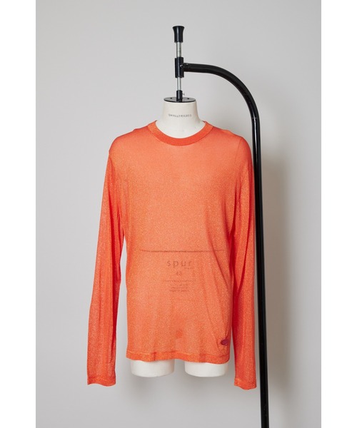 SHINYAKOZUKA（シンヤコヅカ）の「AS L/S TEE（Tシャツ/カットソー・メンズ・オレンジ/グリーン・MEDIUM/SMALL）」の6枚目の写真