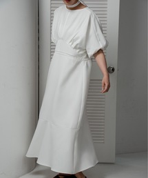 lawgy（ラウジー）の「waist line hole mermaid op / ウエストラインホールマーメードワンピ（ワンピース）」