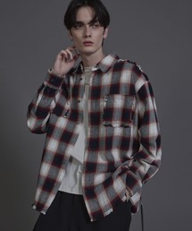 ANEDIST（アンディスト）の「Vintage ombre check shirt / ヴィンテージオンブレーチェックシャツ（シャツ/ブラウス）」