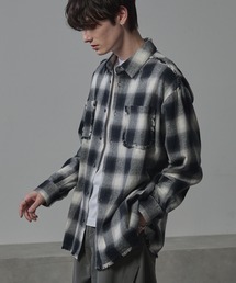 ANEDIST | Vintage ombre check shirt / ヴィンテージオンブレーチェックシャツ(シャツ/ブラウス)