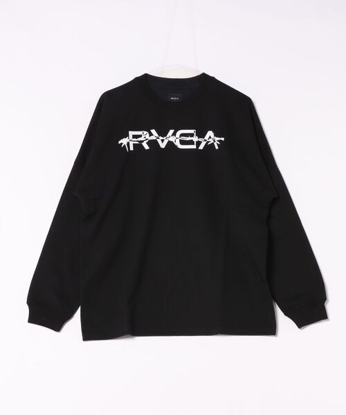 RVCA(ルーカ)の「RVCA メンズ ATHLETIC DEPARTMENT JP LS ロンT 【2025年秋冬モデル】/ルーカバックプリント長袖ロンT(Tシャツ/カットソー・メンズ・ホワイト/ブラック/グレー系その他・SMALL/MEDIUM/LARGE/X-LARGE)」の2枚目の写真