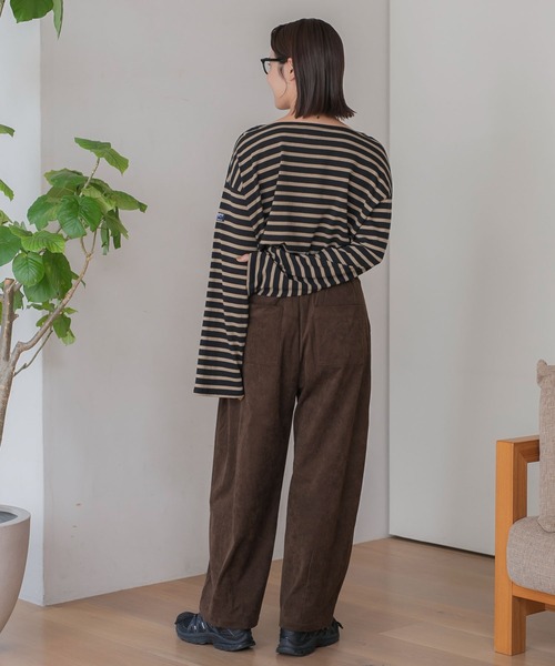 ボートネックバスクロングスリーブTシャツ【THE CRAFT CREW PRODUCTS