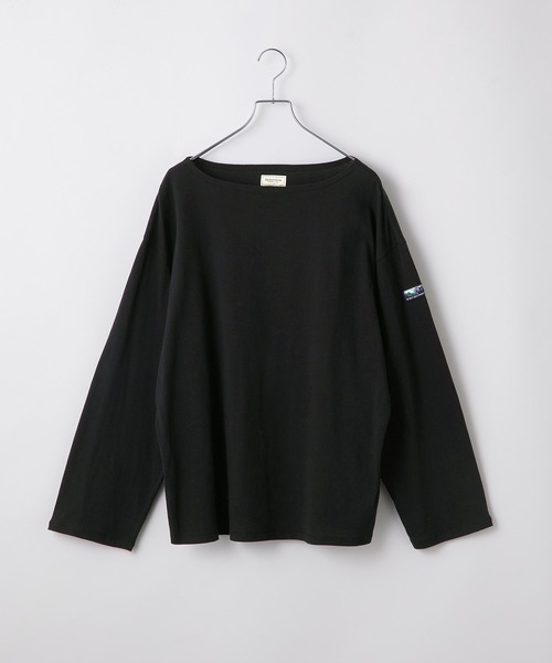 THE CRAFT CREW PRODUCTS(ザクラフトクループロダクツ)の「ボートネックバスクロングスリーブTシャツ【THE CRAFT CREW PRODUCTS】(Tシャツ/カットソー・レディース・ナチュラル/ベージュ系/レッド/オフホワイト/ネイビー/ホワイト系/ブラック・L/M)」の18枚目の写真