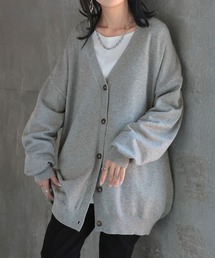 チクチクしない ウールライクカーディガン
